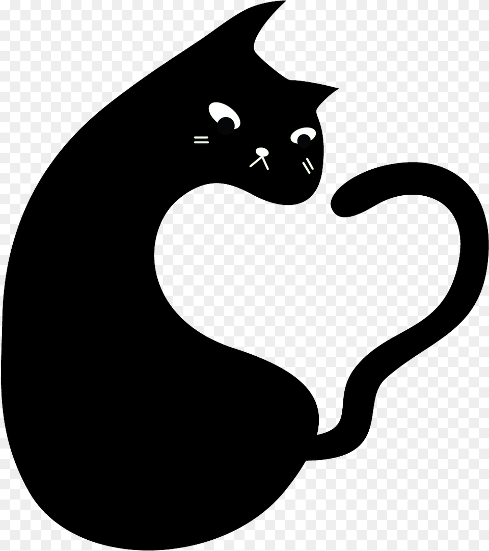 Black Cat, Animal, Mammal, Pet, Smoke Pipe Free Transparent Png