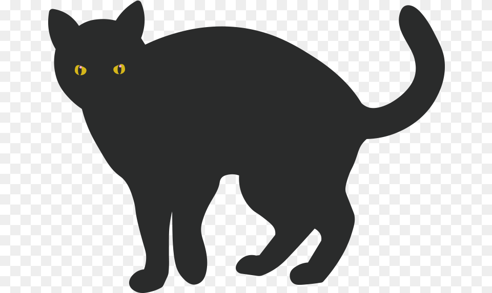 Black Cat Black Cat Clipart, Animal, Mammal, Pet Free Png Download