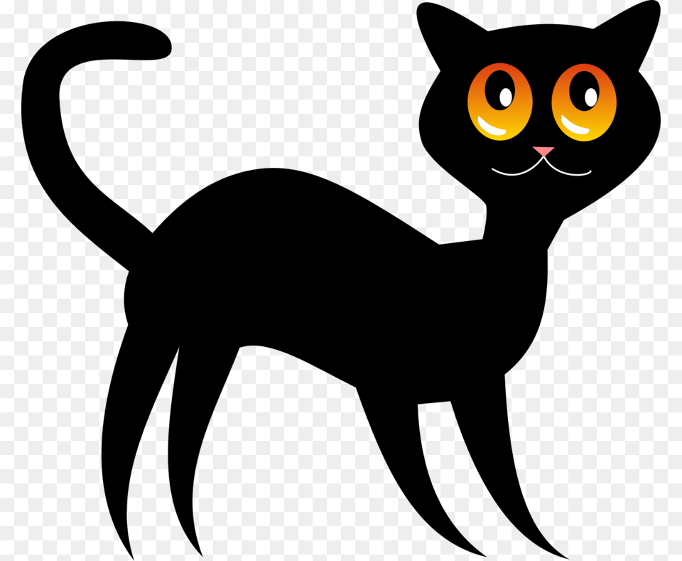 Black Cat By Up1ter On Clipart Library Black Cat Clipart Free Png Download