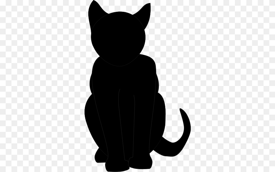 Black Cat Clip Arts For Web, Silhouette, Animal, Mammal, Pet Png