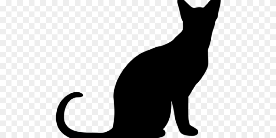 Black Cat Clipart Cat Yawns, Gray Free Transparent Png