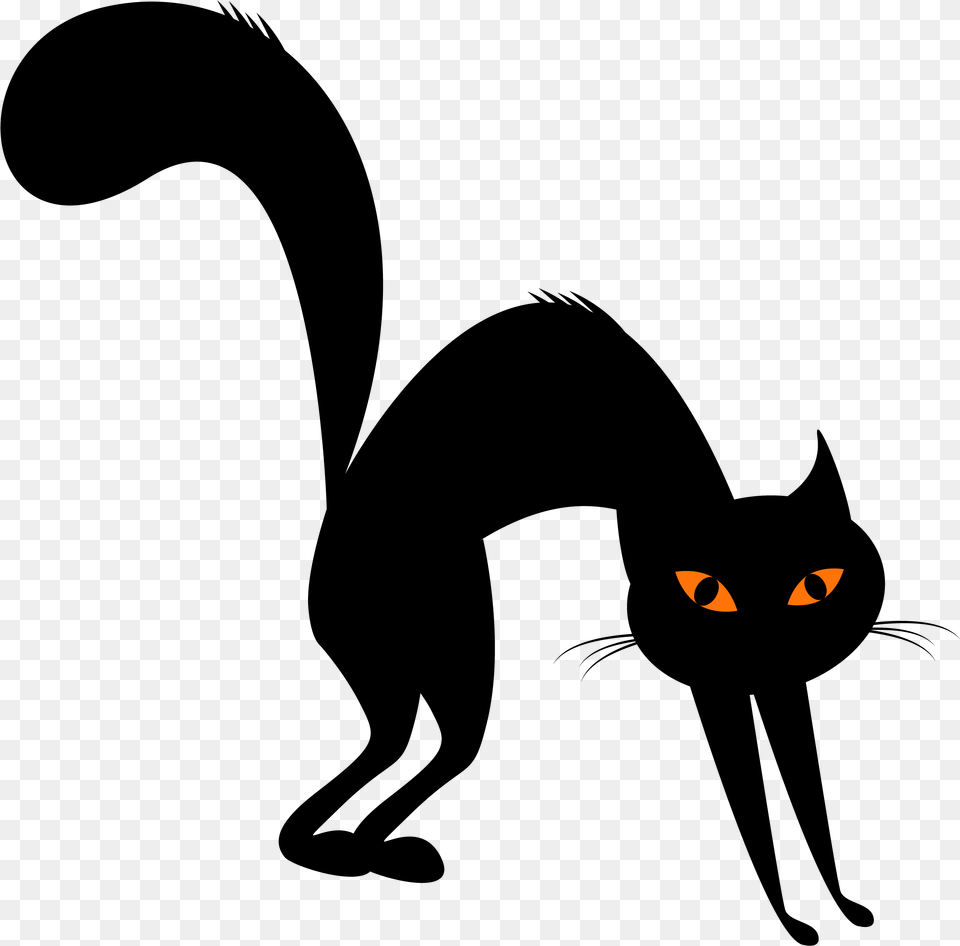 Black Cat Clipart Whisker Halloween Black Cat Clipart Png Image