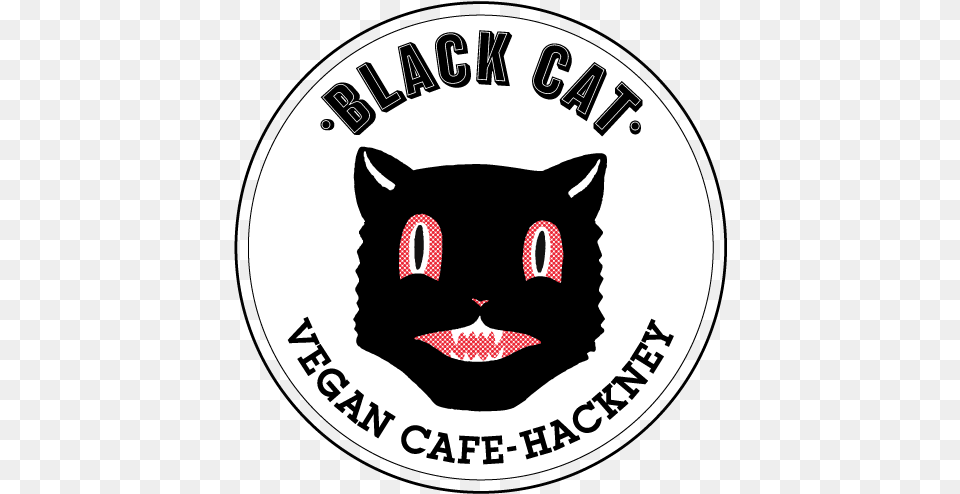 Black Cat Could Turn Back The Hands, Sticker, Logo, Animal, Mammal Free Png Download