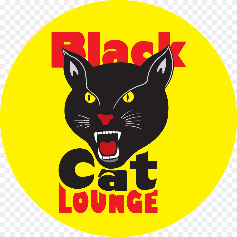 Black Cat Fireworks, Logo, Animal, Mammal, Pet Free Transparent Png