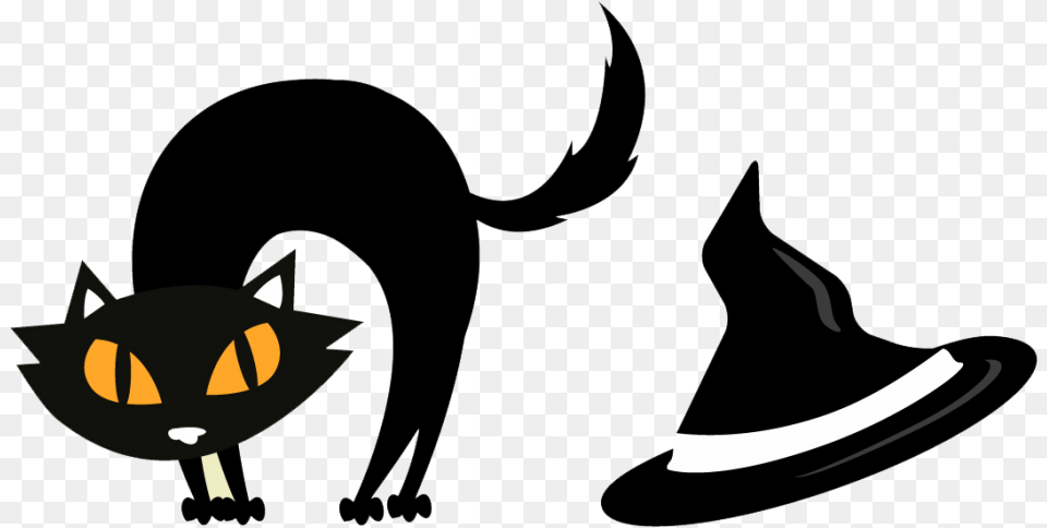 Black Cat Halloween Vector, Animal, Mammal, Pet Free Transparent Png