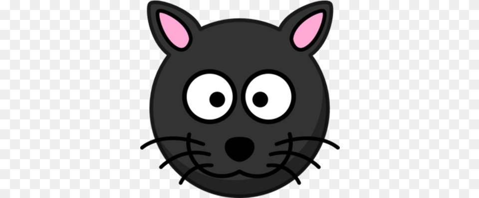 Black Cat Head With Whiskers Simple And Beautiful Drawing, Snout Png