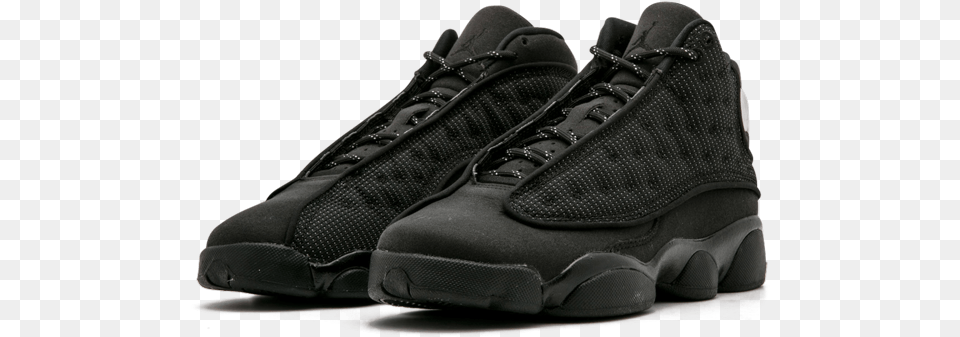 Black Cat Jordan, Clothing, Footwear, Shoe, Sneaker Free Png