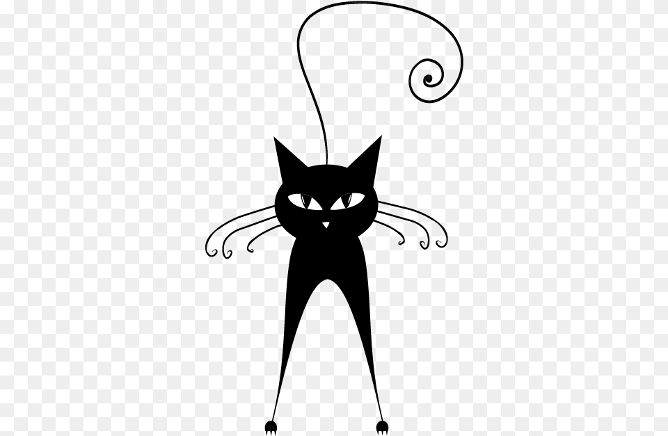 Black Cat Kitten Silhouette Clip Art, Logo, Symbol, Batman Logo Free Png