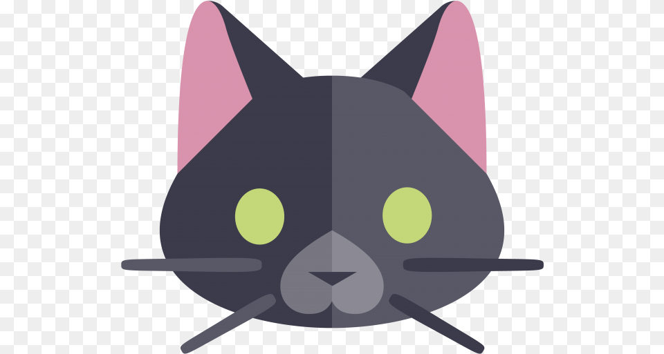 Black Cat Transparent Cartoon Jingfm, Toy, Plush, Snout, Mammal Png Image