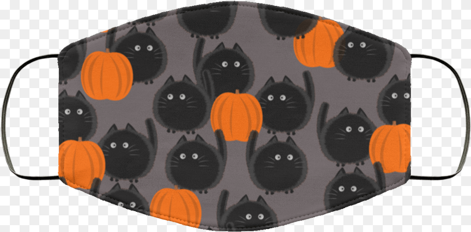 Black Cats Halloween Pumpkin Face Mask Italy National Team Mask, Accessories, Formal Wear, Tie, Animal Png Image