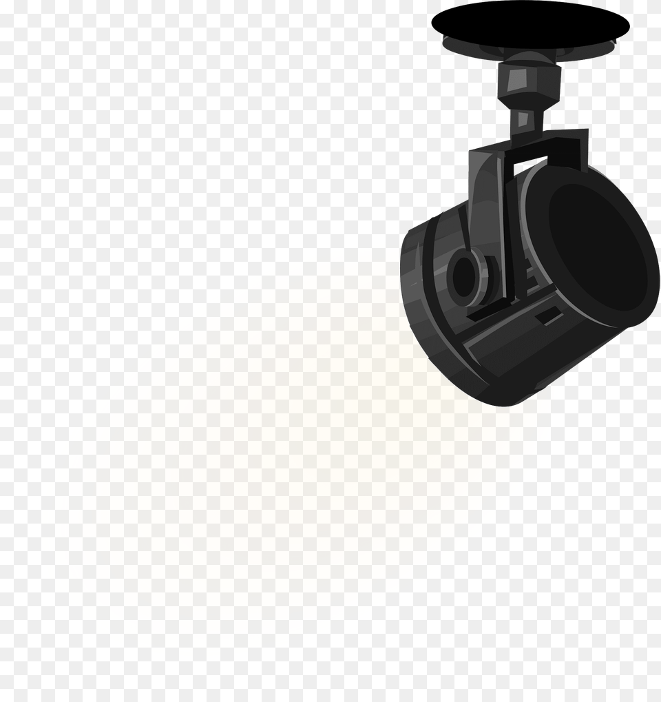 Black Ceiling Spotlight Clipart, Lighting, Light Fixture, Lamp Png