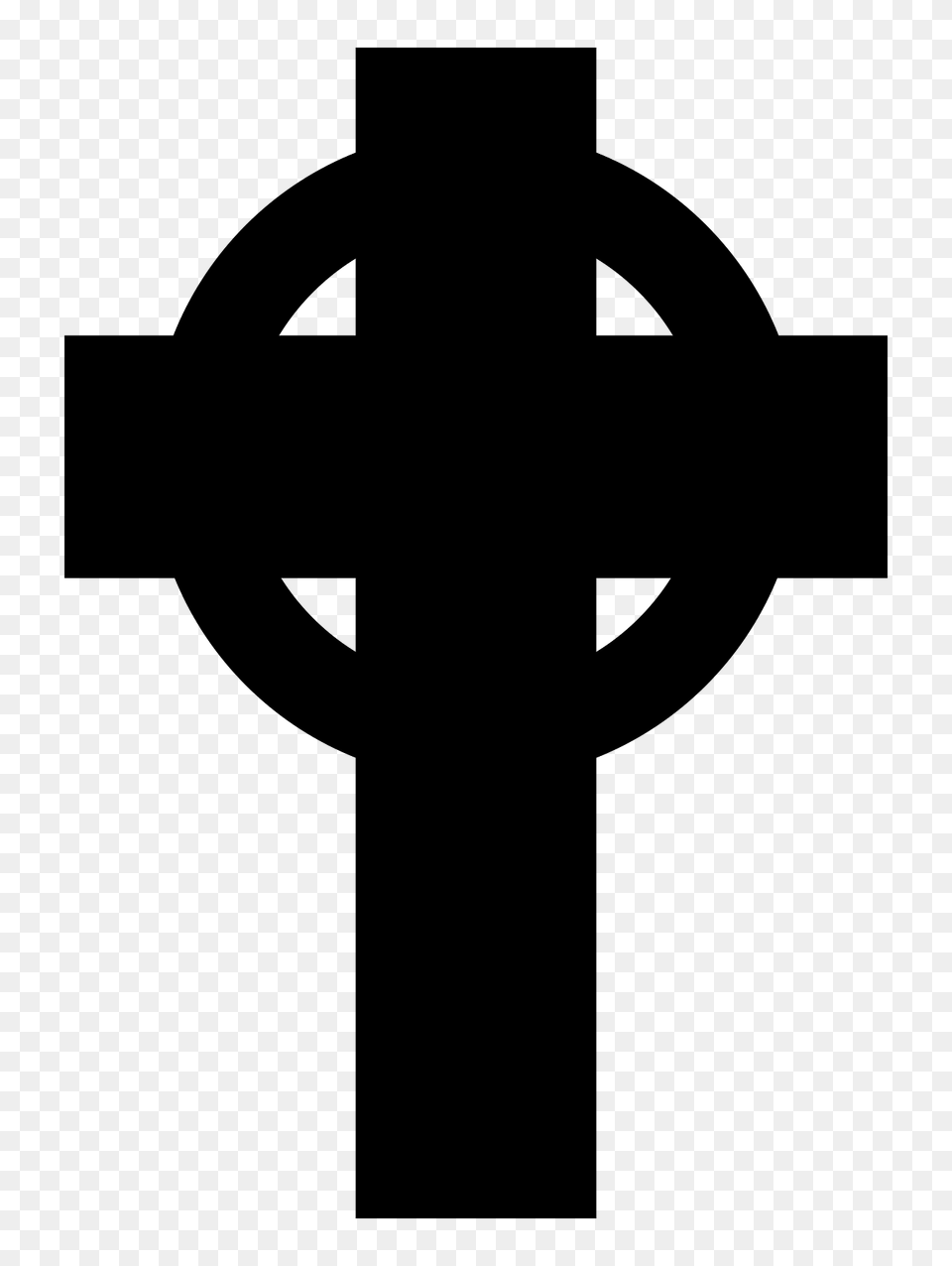 Black Celtic Cross, Symbol Png Image