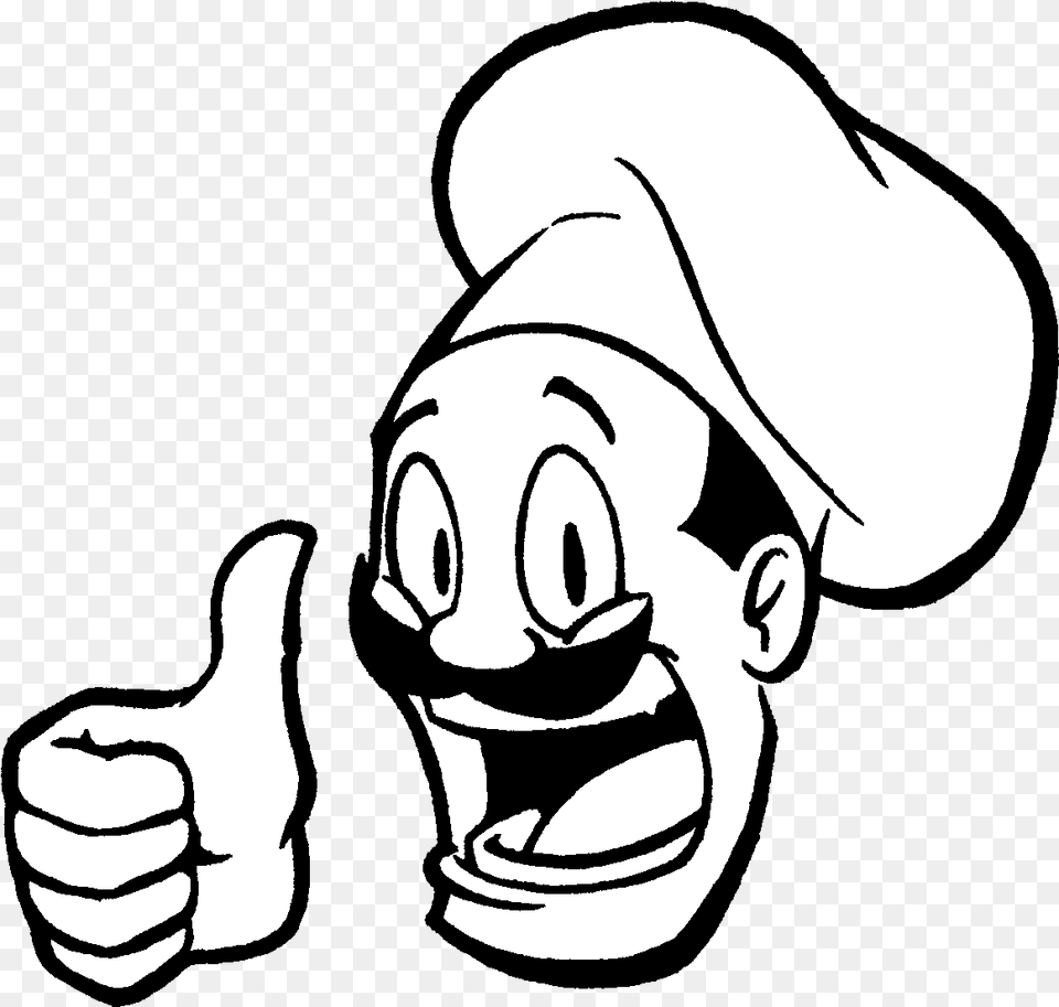 Black Chef Chefpng Pluspng Animated Clipart Chef Cap, Body Part, Finger, Hand, Person Free Transparent Png