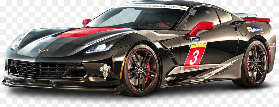 Black Chevrolet Corvette Stingray Car Image Corvette, Alloy Wheel, Vehicle, Transportation, Tire Free Png Download