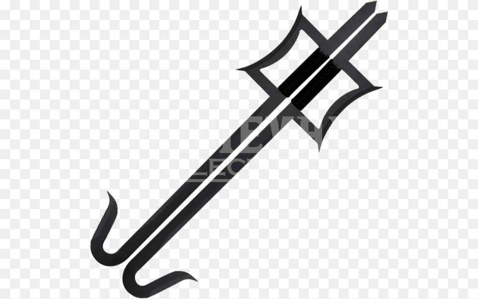 Black Chinese Hook Sword Clipart Chinese Hook Sword, Weapon, Electronics, Hardware, Guitar Free Transparent Png
