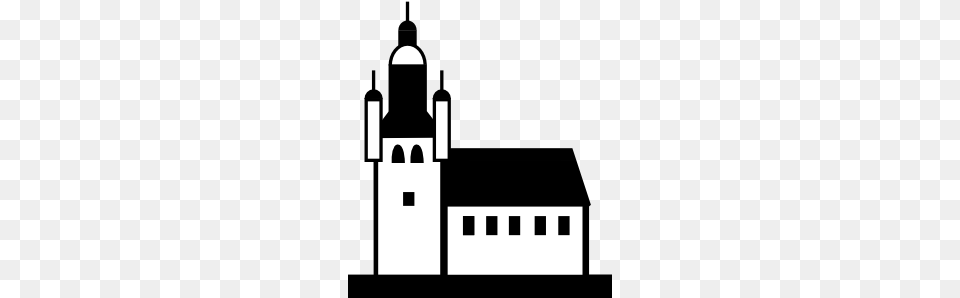 Black Church Clip Art, Architecture, Bell Tower, Building, Monastery Png Image
