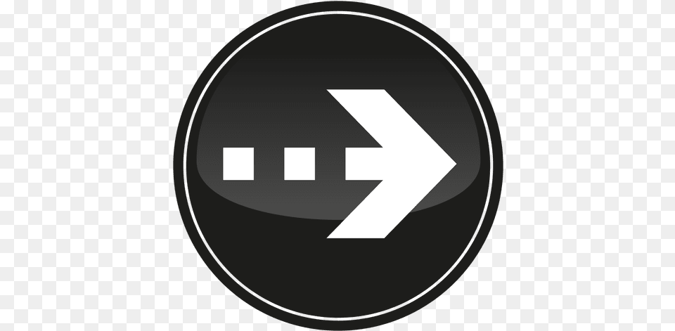 Black Circle Arrow Button Circle, Symbol, Logo, Disk, Sign Png Image
