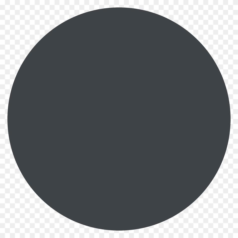 Black Circle Emoji Clipart, Sphere, Oval, Astronomy, Moon Free Png Download