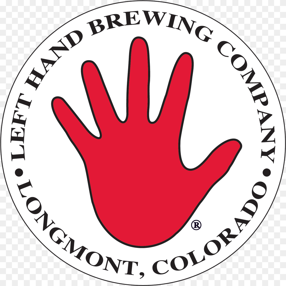 Black Circle Fade Left Hand Brewing Company, Clothing, Glove, Logo Png