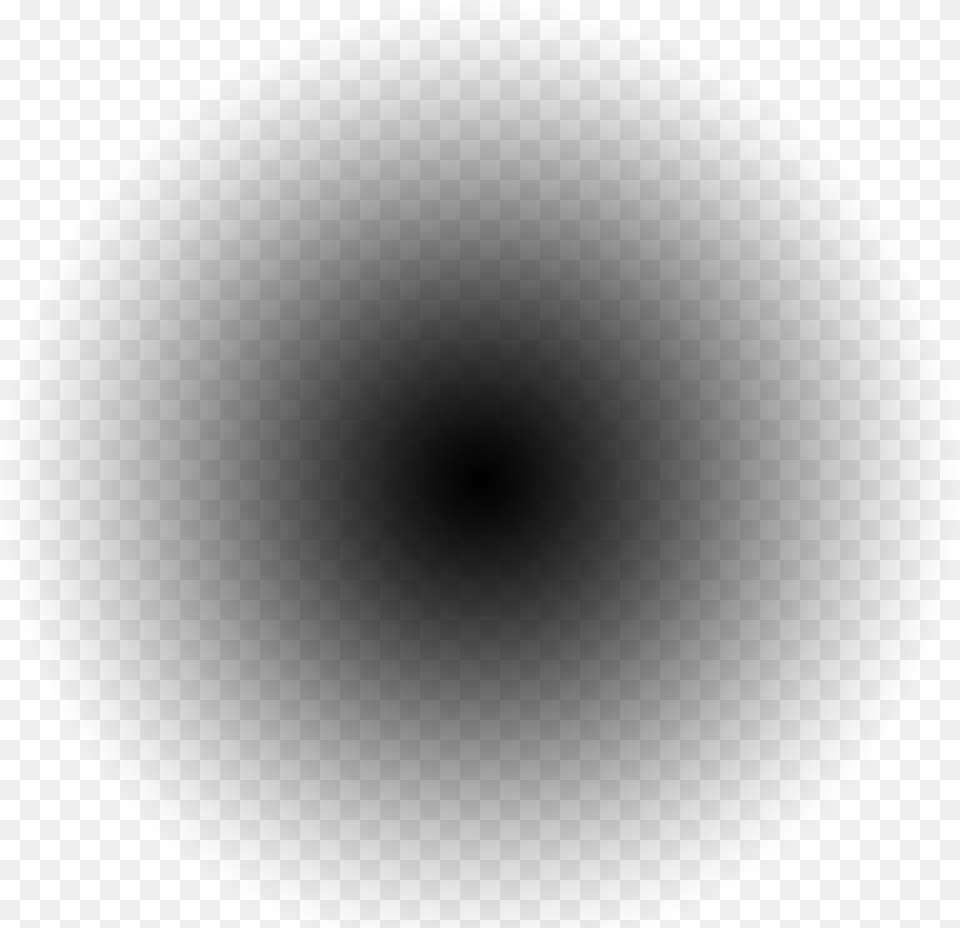 Black Circle Fade Transparent Background, Gray Png Image