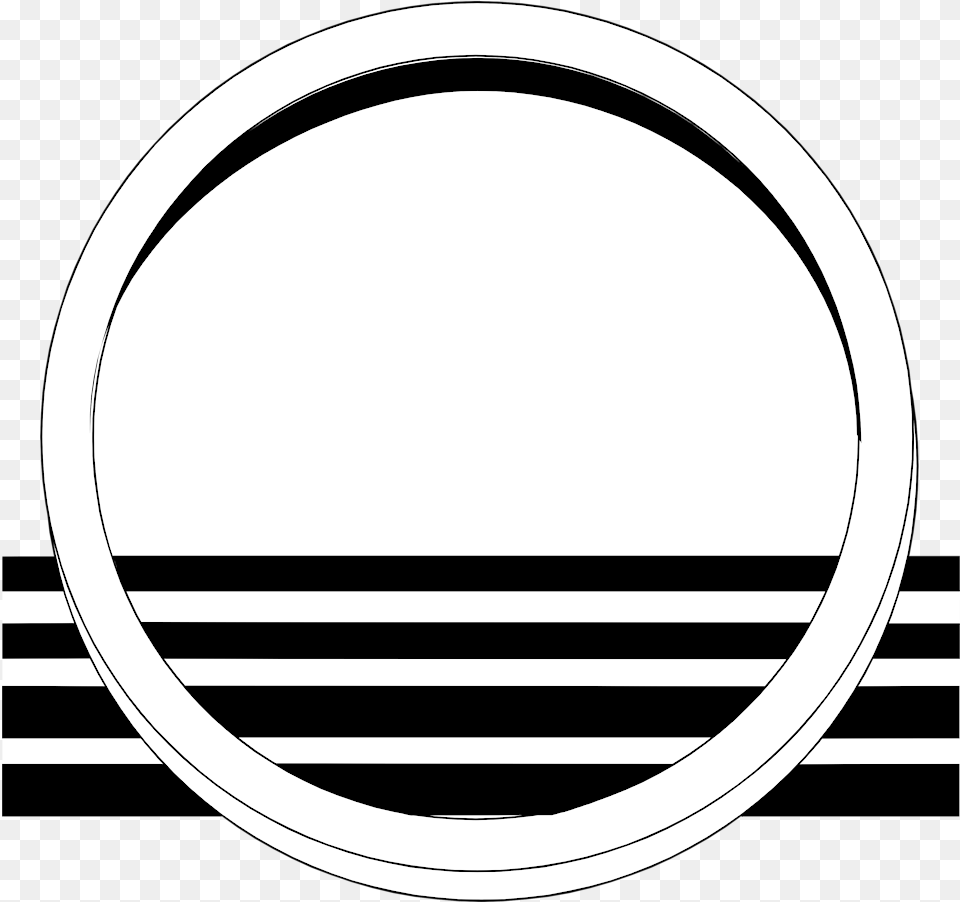 Black Circle Outline Cool Circle Border Full Size Circle Border In, Oval Png Image