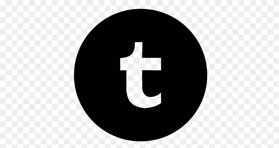 Black Circle Tumblr Logo Icon, Lighting, Astronomy, Moon, Nature Free Transparent Png