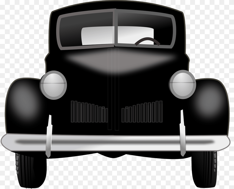 Black Classic Car Clipart, Antique Car, Transportation, Vehicle, Model T Free Png