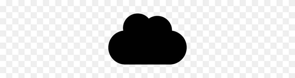 Black Cloud Icon, Gray Free Transparent Png