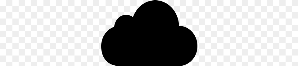 Black Cloud Icon Vector Heart, Gray Png