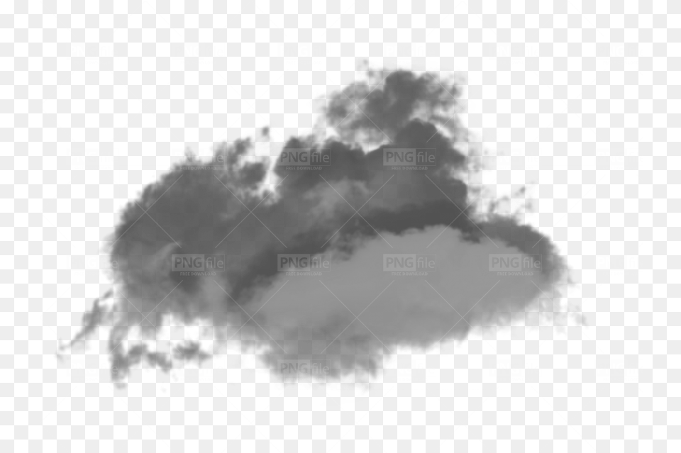 Black Clouds Download Photo 147 Pngfilenet Smoke, Nature, Outdoors, Weather, Chart Free Png