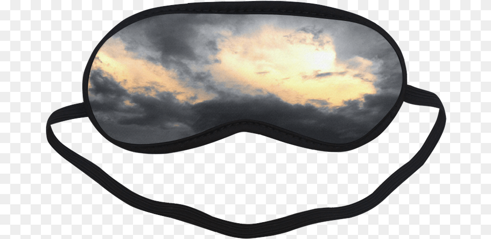 Black Clouds Sleeping Mask, Accessories, Goggles, Disk, Bag Free Png