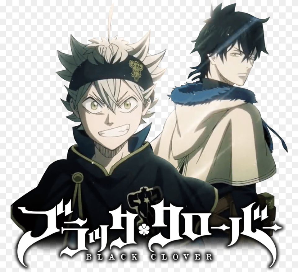 Black Clover Black Clover Black Rover, Book, Comics, Publication, Baby Free Png
