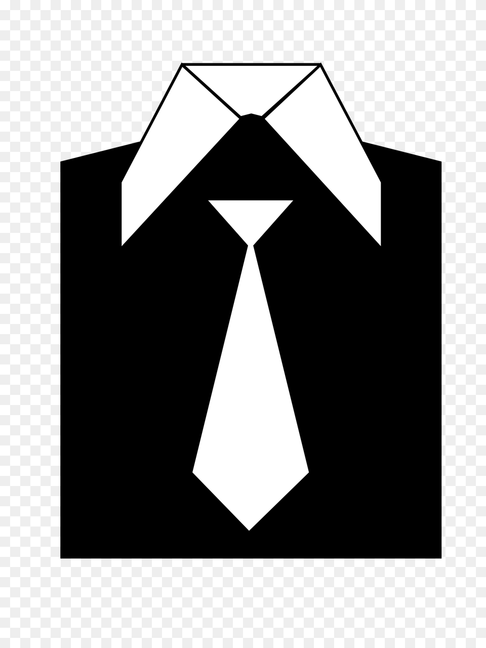 Black Coat Suit Icon Bw Icons, Accessories, Formal Wear, Necktie, Tie Free Png