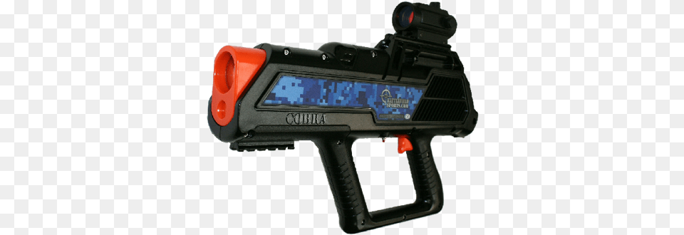 Black Cobra Gaming Gun Laser Skirmish Gun, Firearm, Handgun, Weapon, Device Png