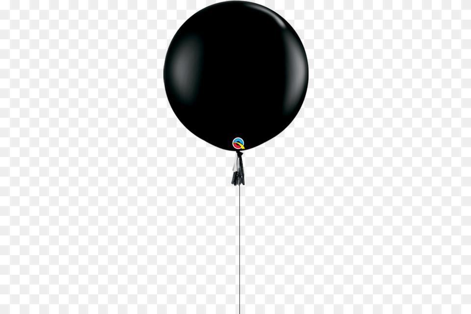 Black Confetti Filled Balloon, Accessories Png