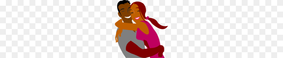 Black Couple Hugging Clip Art, Baby, Person, Dancing, Leisure Activities Free Png Download