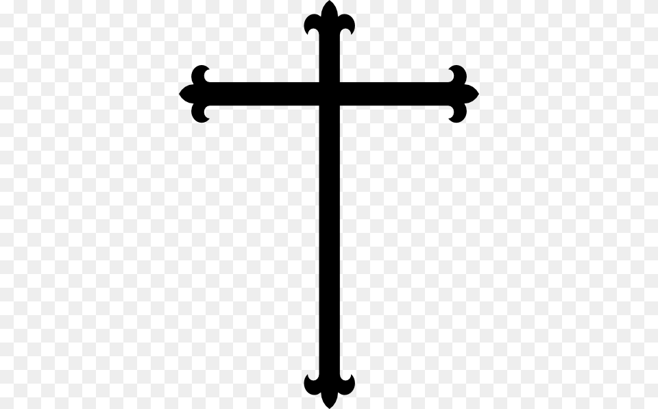 Black Cross Clip Art Cross Grey, Symbol Free Png Download