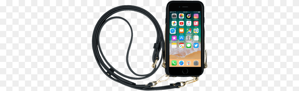 Black Crossbody Trek For Iphone 678 Iphone, Electronics, Mobile Phone, Phone Png Image
