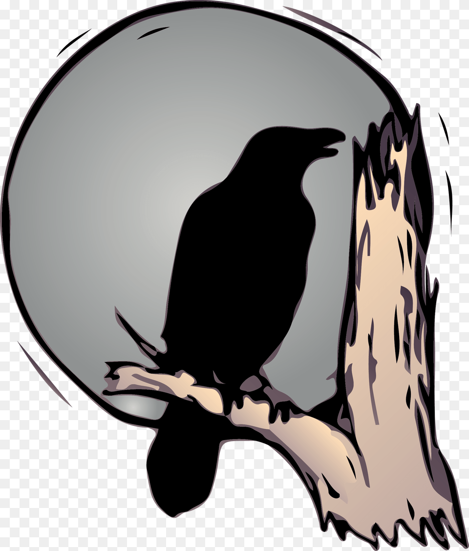 Black Crow, Animal, Bird, Blackbird, Fish Free Png