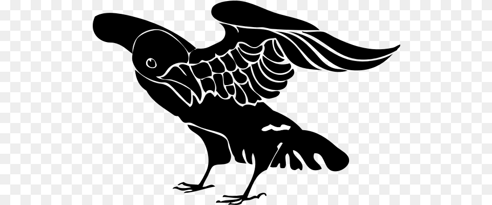 Black Crow, Silhouette Free Png