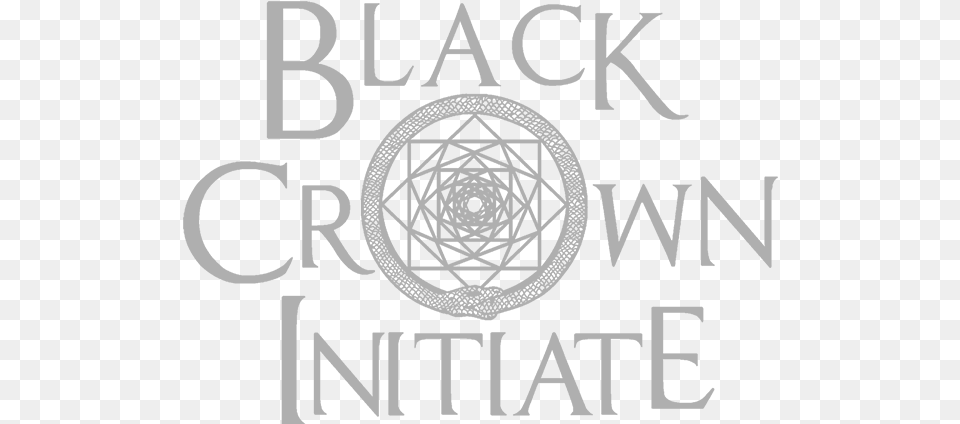 Black Crown Initiate Merch Official Online Store On District Black Crown Initiate Logo, Text, Book, Publication Free Transparent Png