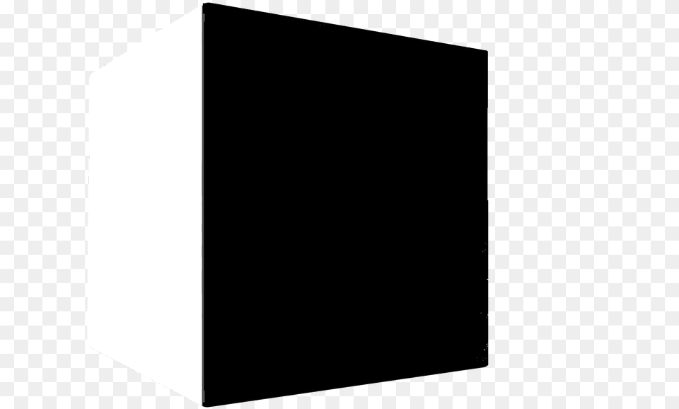 Black Cube Wood, Computer Hardware, Electronics, Hardware, Screen Free Png Download