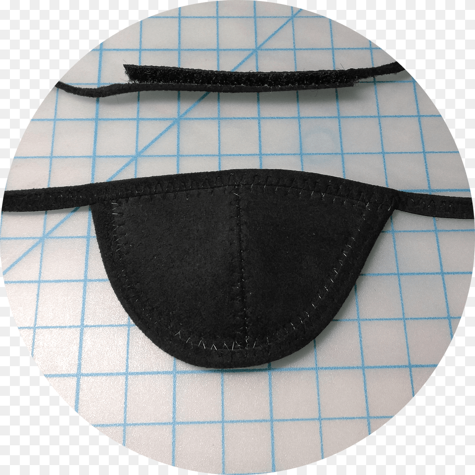 Black Custom Right Eye Patch Leather, Accessories Free Png Download