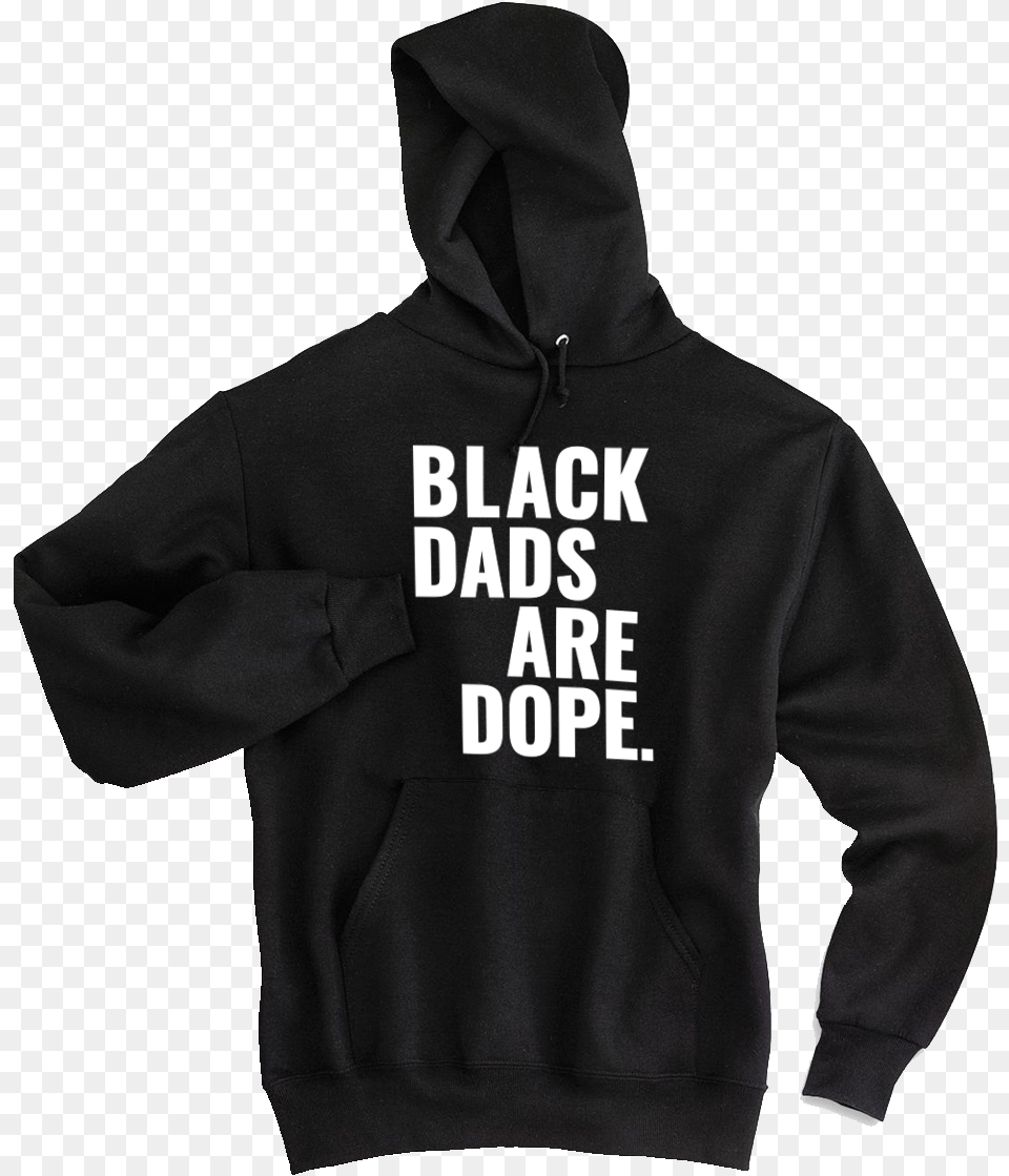 Black Dads Are Dope Hoodie Sweatshirt, Clothing, Hood, Knitwear, Sweater Free Png Download