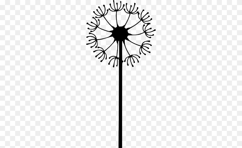 Black Dandelion Clip Arts For Web, Flower, Plant, Person Png Image