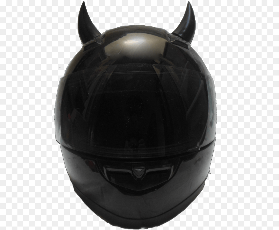 Black Demon Motorcycle Helmet, Crash Helmet Free Png Download