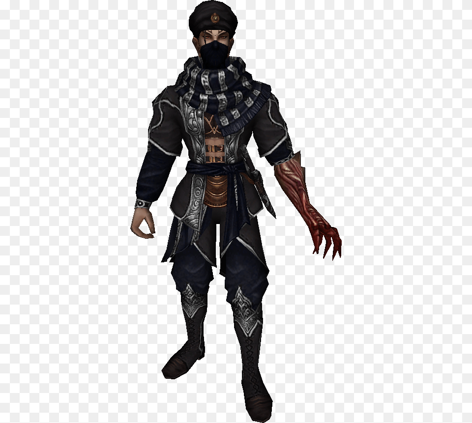 Black Desert, Clothing, Costume, Person, Adult Free Transparent Png