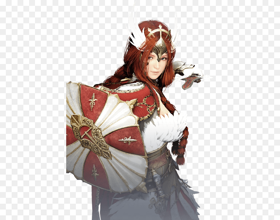 Black Desert Female Customization Red, Costume, Person, Clothing, Wedding Free Transparent Png