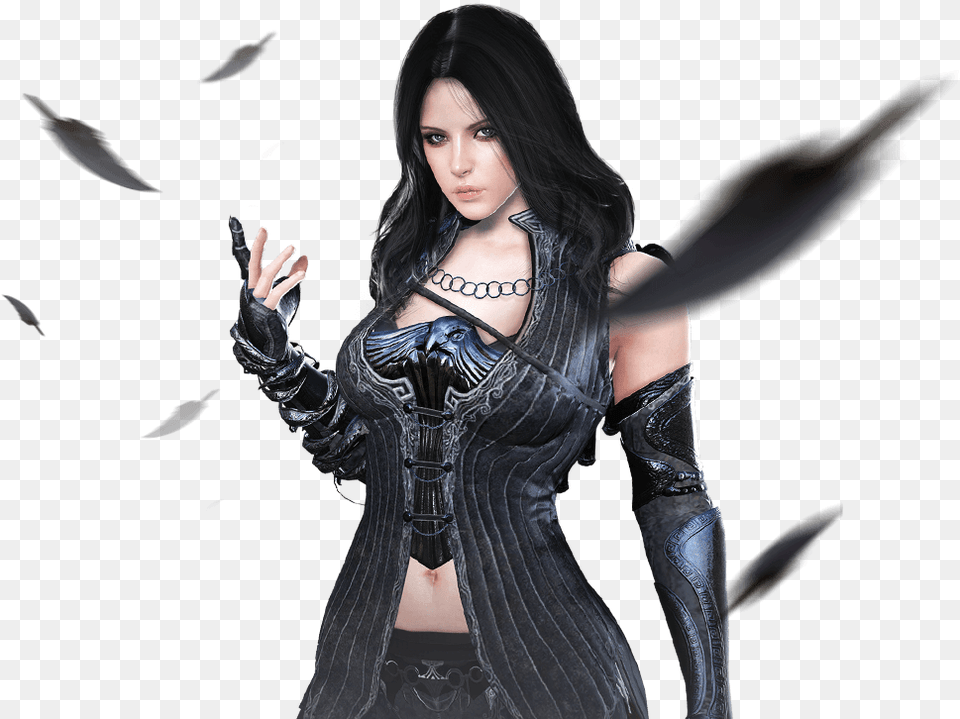 Black Desert Mobile Sorceress, Adult, Person, Female, Woman Png