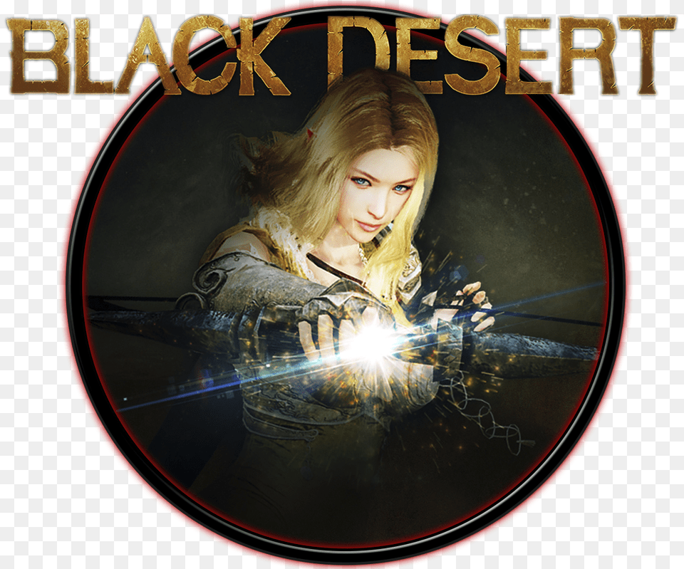 Black Desert Online Custom Icon Black Desert Icon, Photography, Adult, Female, Person Png
